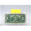 Image 2 : CANADA ONE DOLLAR BILL 1937 S/N 1944688