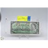 Image 1 : CANADA ONE DOLLAR BILL 1967 1867 1967