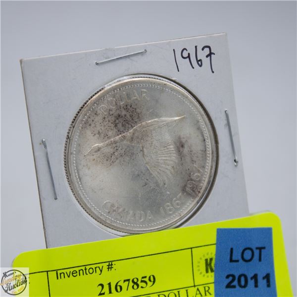 1967 CANADA SILVER DOLLAR