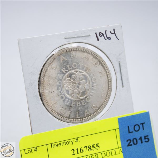1964 CANADA SILVER DOLLAR