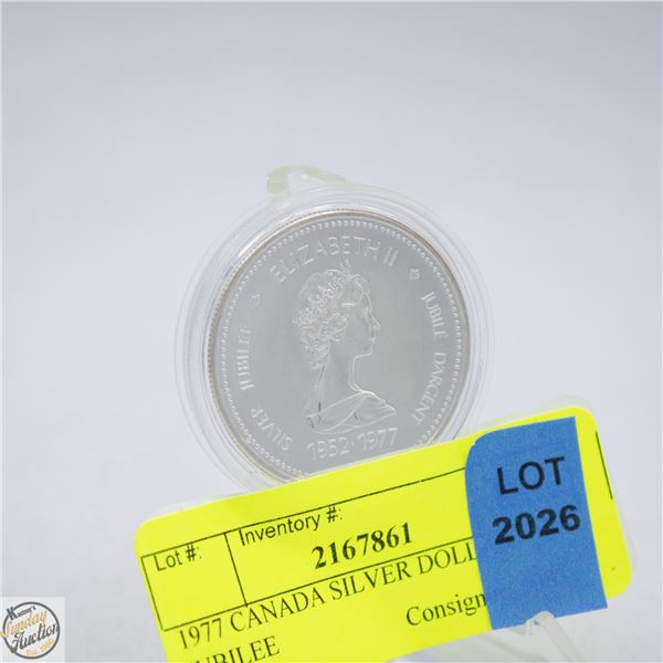 1977 CANADA SILVER DOLLAR JUBILEE