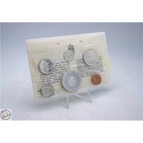 1964 CANADA COIN PROOF SET 6 COINS