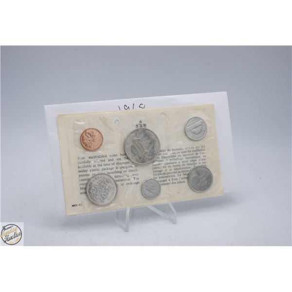 1968 CANADA COIN PROOF SET 6 COINS