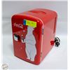 Image 1 : COCA-COLA MINI FRIDGE (6X355ML CAPACITY)
