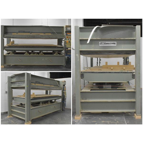 FEATURED HYDRAULIC VENEER PRESS