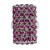 Image 2 : Natural Rhodolite Garnet Ring