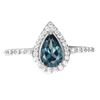 Image 1 : Natural London Blue Topaz Ring