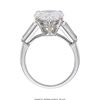 Image 3 : Gold & White Diamond 2.5  Cts Ring - E/VVS