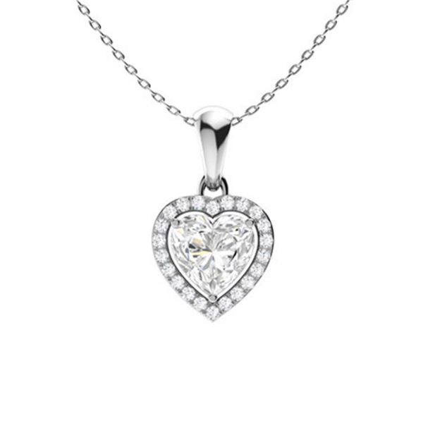 Gold & White Diamonds 2 Cts Necklace - E/VVS