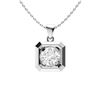 Image 1 : Gold & White Diamonds 2 Cts Necklace - E/VVS