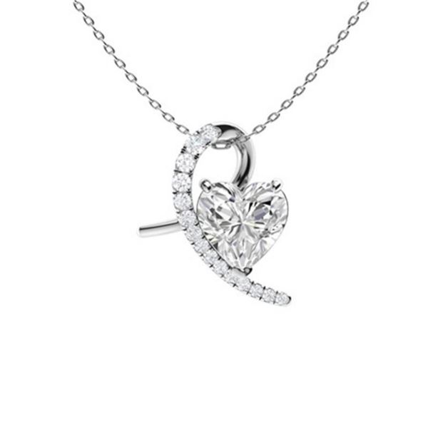 Gold & White Diamonds 2.50 Cts Necklace - E/VVS