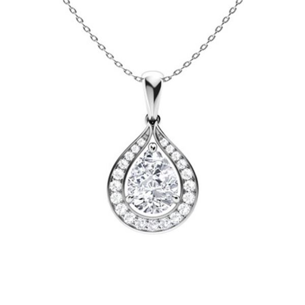 Gold & White Diamonds 2.50 Cts Necklace - E/VVS