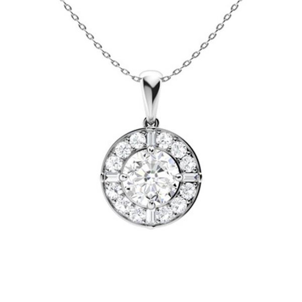 Gold & White Diamonds 2.50 Cts Necklace - E/VVS