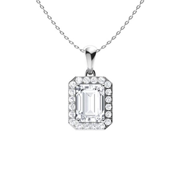 Gold & White Diamonds 2.50 Cts Necklace - E/VVS