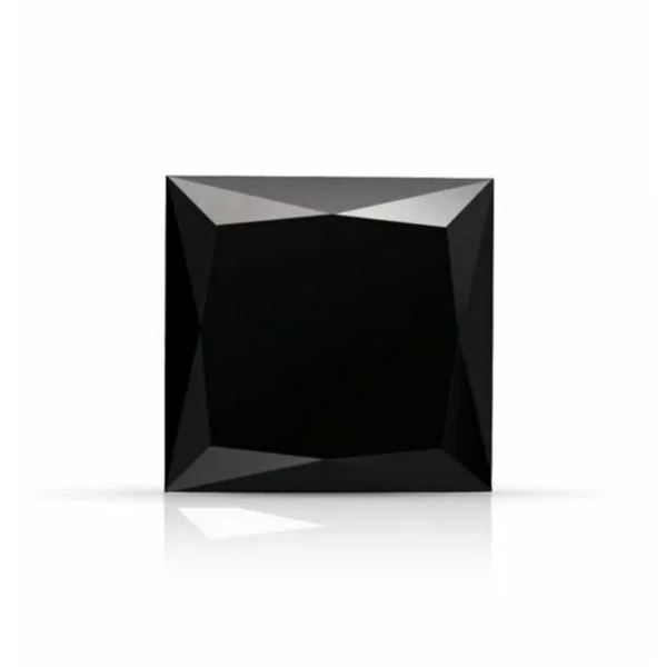 Lab Princess Black Diamond 4.05 Carats