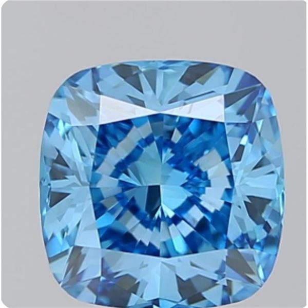 Fancy Vivid Blue Diamond 3.01 Cts - VS - IGI Certified