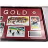 Image 3 : 2010 Double Olympic Gold Hockey Win Framed Picture