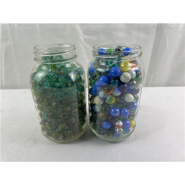 2 Jars of Marbles