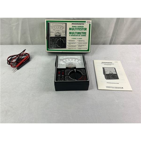 Vintage Micronta Multi Tester