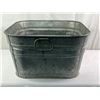 Image 1 : Vintage GSW Galvanized Ware Tub