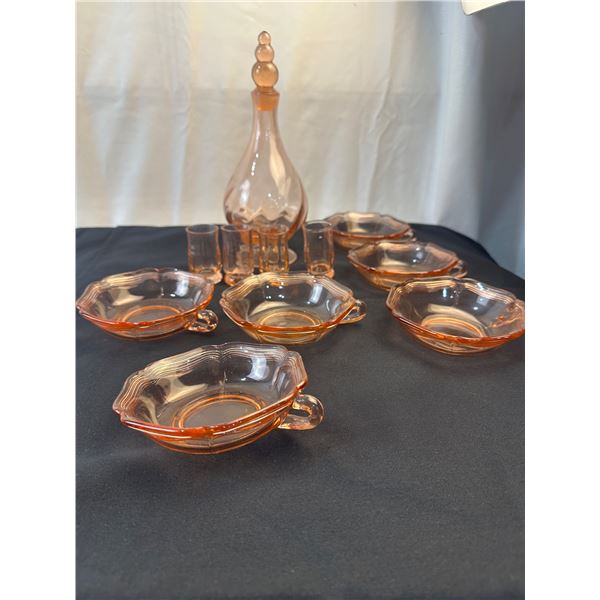 Pink Depression Glass