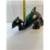 Image 4 : 2 Blue Mountain Dolphin Sculptures