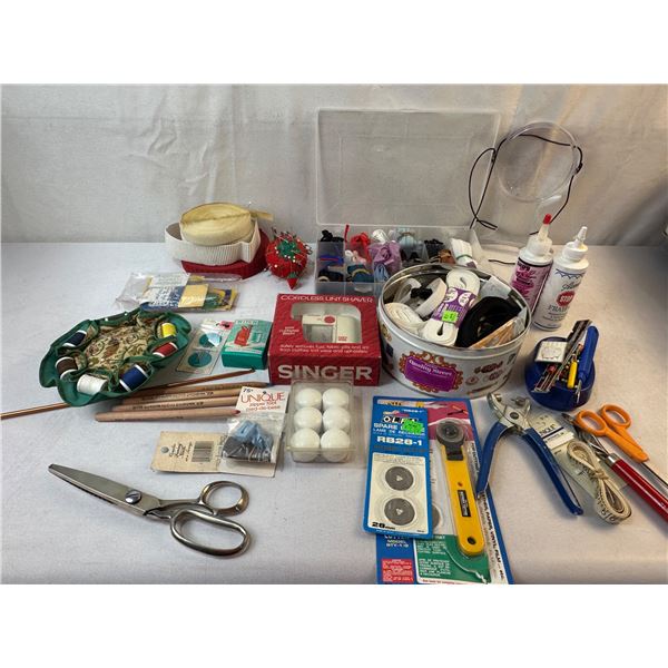 Large Box Sewing Supplies