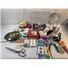 Image 1 : Large Box Sewing Supplies