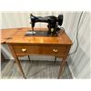Image 1 : 1950s Singer 15J Sewing Machine Table working