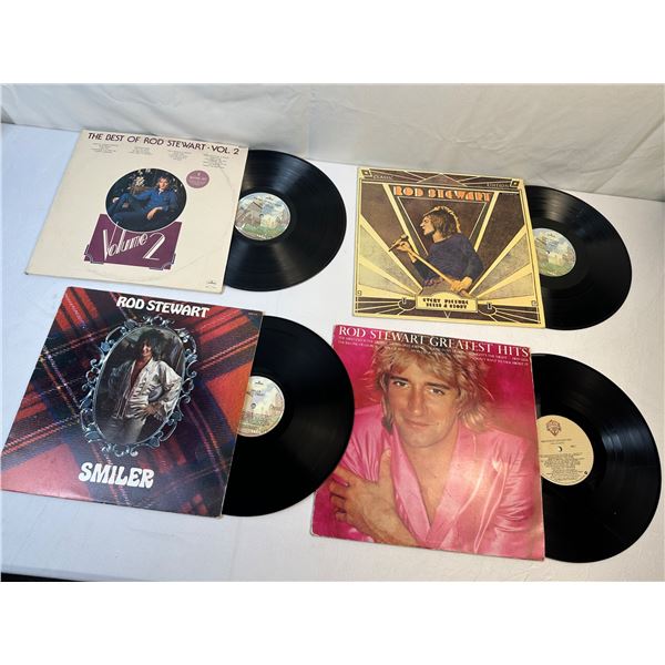 Rod Stewart Record Lot