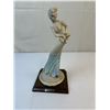 Image 1 : A. Belcari "Young Lady in Art Deco Dress" - 1985 figurine - Signed