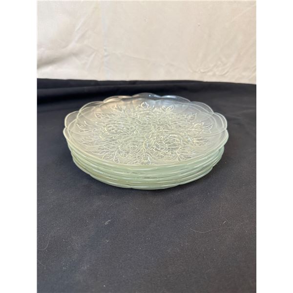 Pasari Livia Crystal Clear Glass Dinner Plates