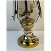 Image 2 : Brass & Glass Table Lamp