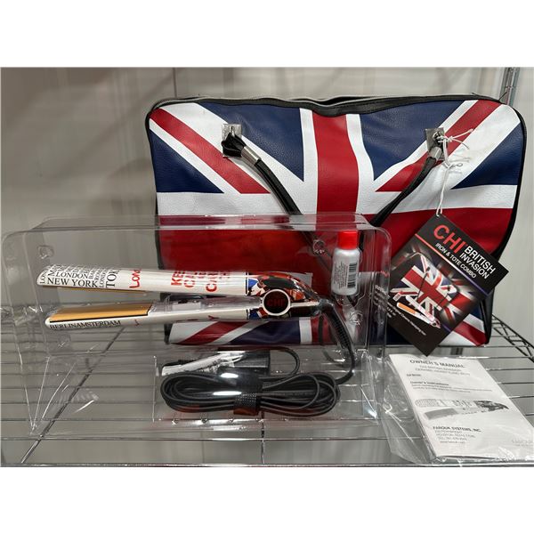 New CHI flat iron and tote