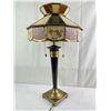 Image 1 : Vintage Lamp With Glass Shade
