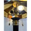 Image 2 : Vintage Lamp With Glass Shade