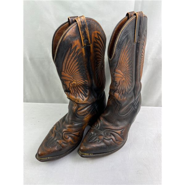 Boulet Chief Cowboy Boots Women's Size 7.5/Men's 6