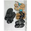 Image 1 : Lot of 4 Womens Sandals Size 8