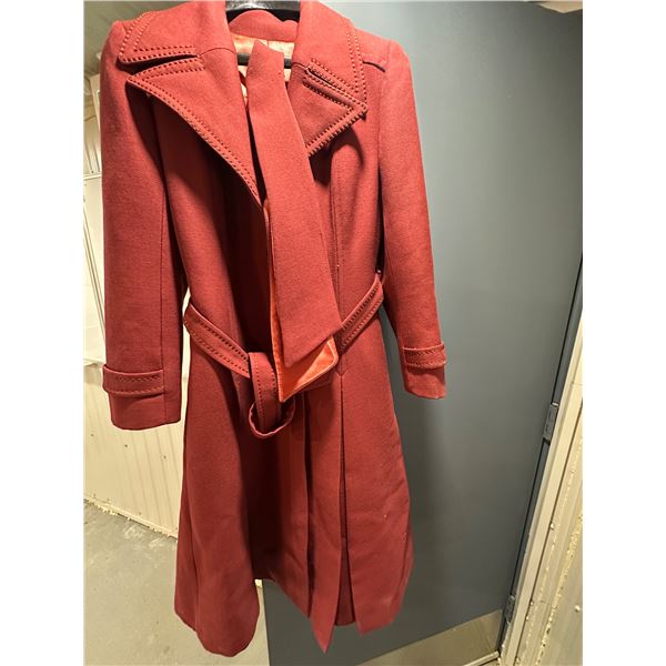 Vintage Wool Coat & Matching Scarf