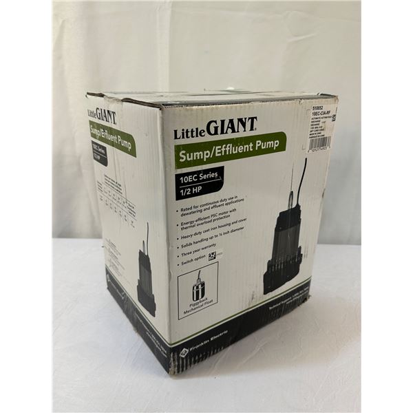 Little GIANT Sump/Effluent Pump