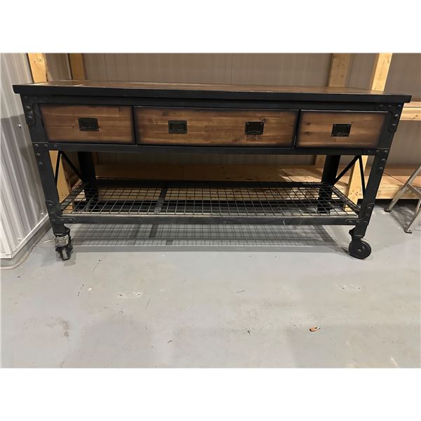 Butcher's Block Style Table