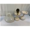 Image 2 : Lamp Bases and Glass Shade