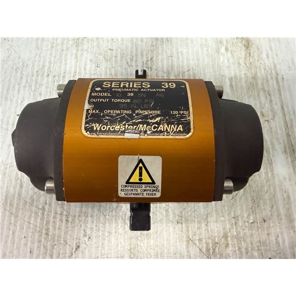 Worchester / McCanna #10 39 SN R6 Pneumatic Actuator