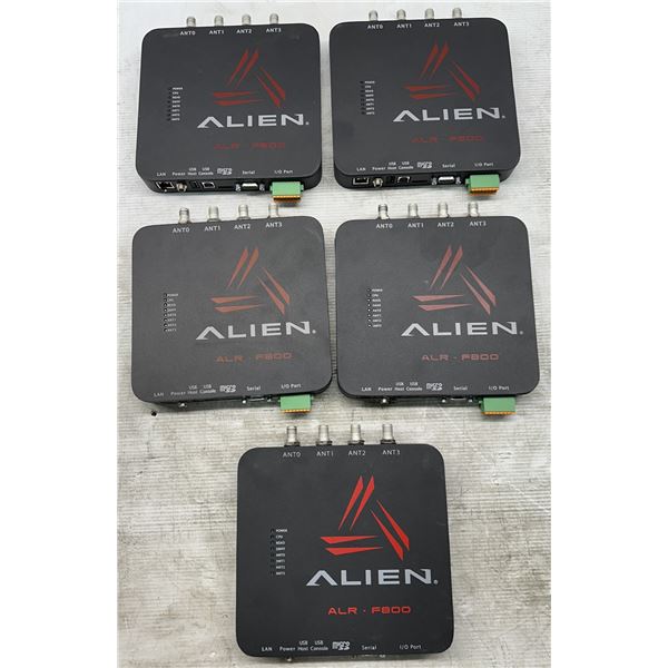 (5) Alien #ALR-F800 Self-Optimizing Enterprise RFID Readers