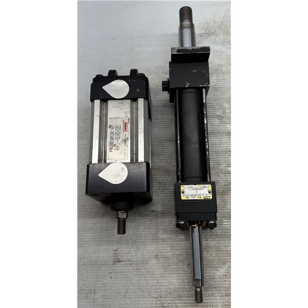 Lot of (2) Cylinders 1-#ANATK-ABXA0-020 & 1-#KJ3LULS24M14M-M110