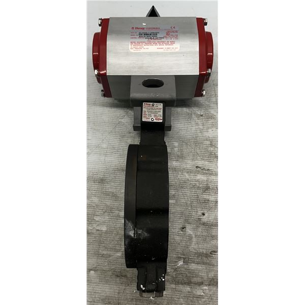 Bray Controls #92-0830-11300-532 Actuator w/#400400-11001466 Butterfly Valve