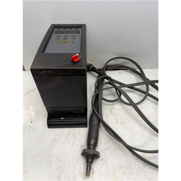 Atlas Copco #PF4000-C-EIP-HW Controller w/ #ETD ST61-91-13-T25 Nut Runner