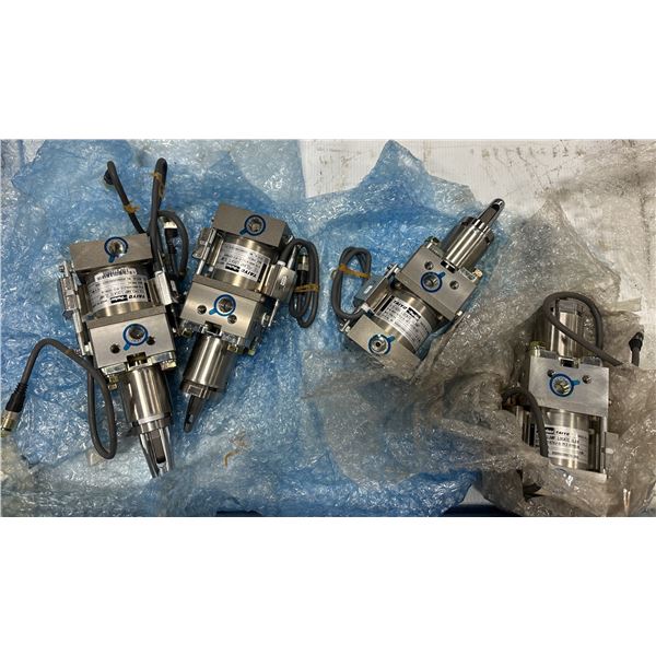 Lot of (4) Parker Taiyo Pneumatic Locate Clamps