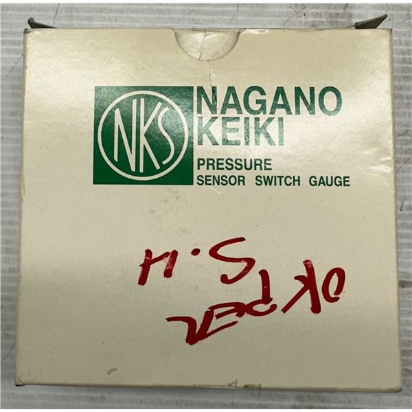 Nagano Keiki #CE20-38A Pressure Switch