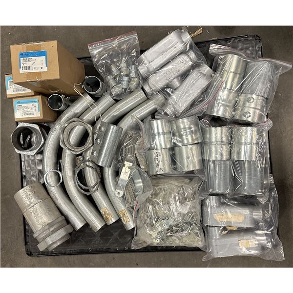 Lot of Misc. Pipe, Fitting, Bracket Items Plus More+++